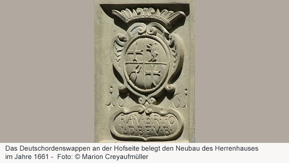 Burghof Wallhausen (Burg Neu-Dettingen) im Landkreis Konstanz