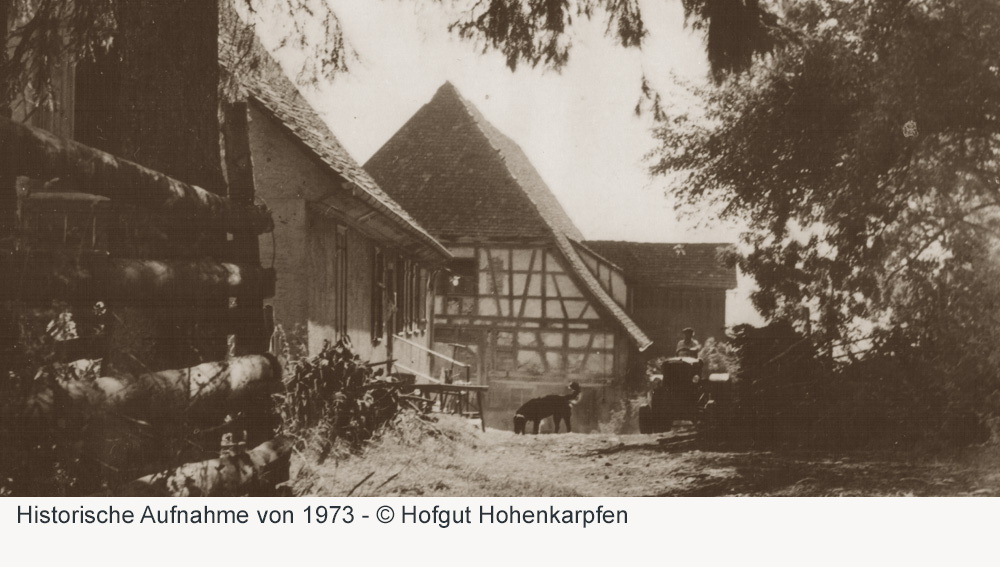 Hofgut Hohenkarpfen im Landkreis Tuttlingen