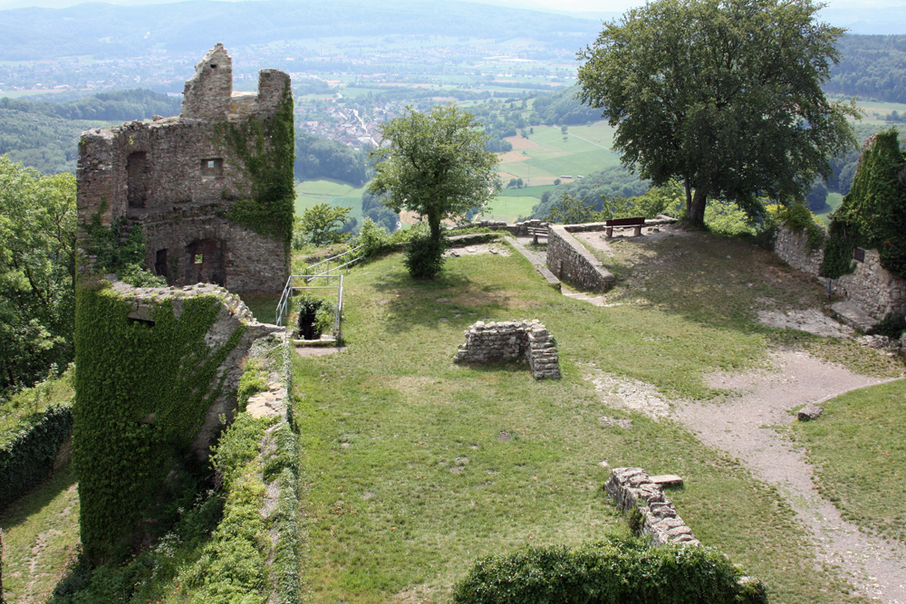 Küssaburg (Schloss Küssenberg) im Landkreis Waldshut