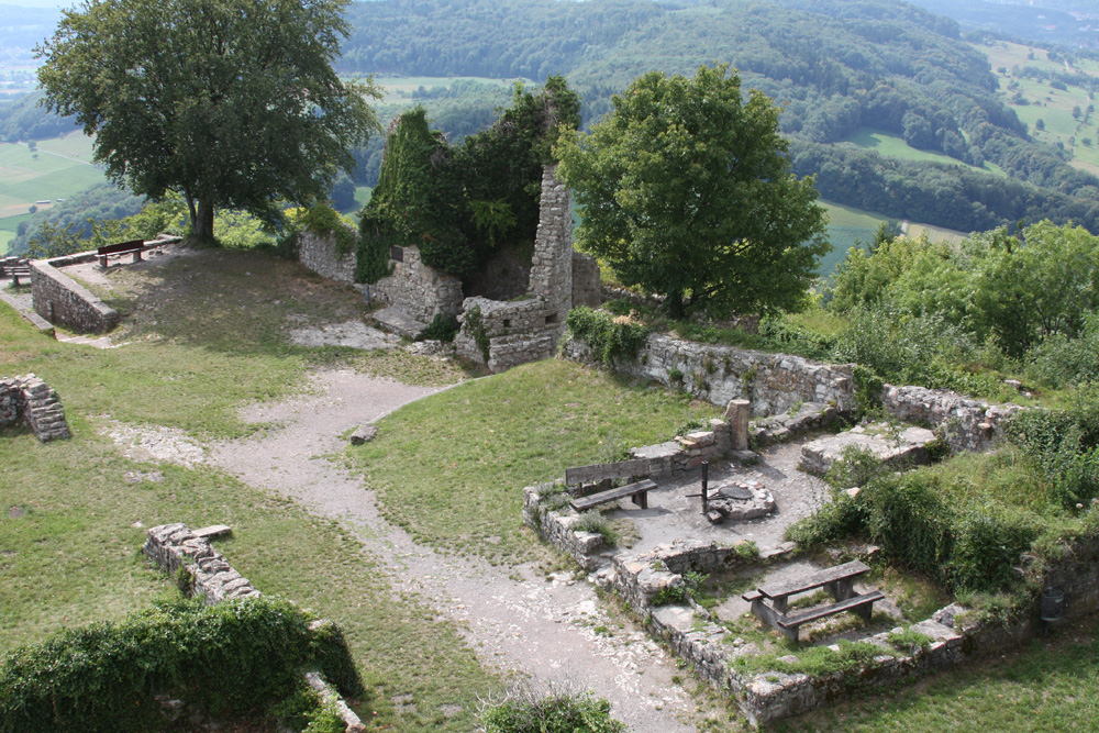 Küssaburg (Schloss Küssenberg) im Landkreis Waldshut