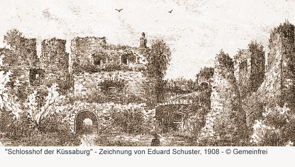 Küssaburg (Schloss Küssenberg) im Landkreis Waldshut