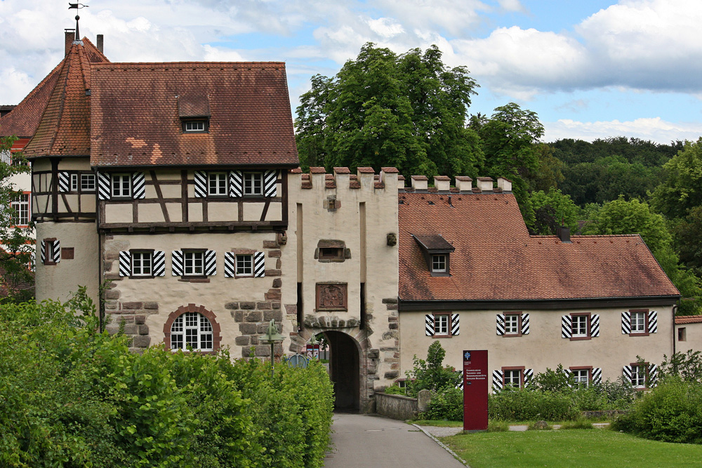 Schloss Beuggen (Schloss Buchem, Buchein, Büken, Bivcheim, Beukheim, Beuken) im Landkreis Lörrach