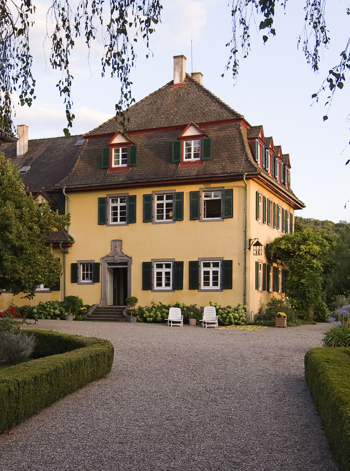 Schloss Bollschweil (Schloss Merzhausen) im Landkreis Breisgau-Hochschwarzwald