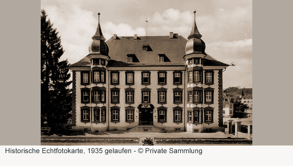 Schloss Bonndorf im Landkreis Waldshut