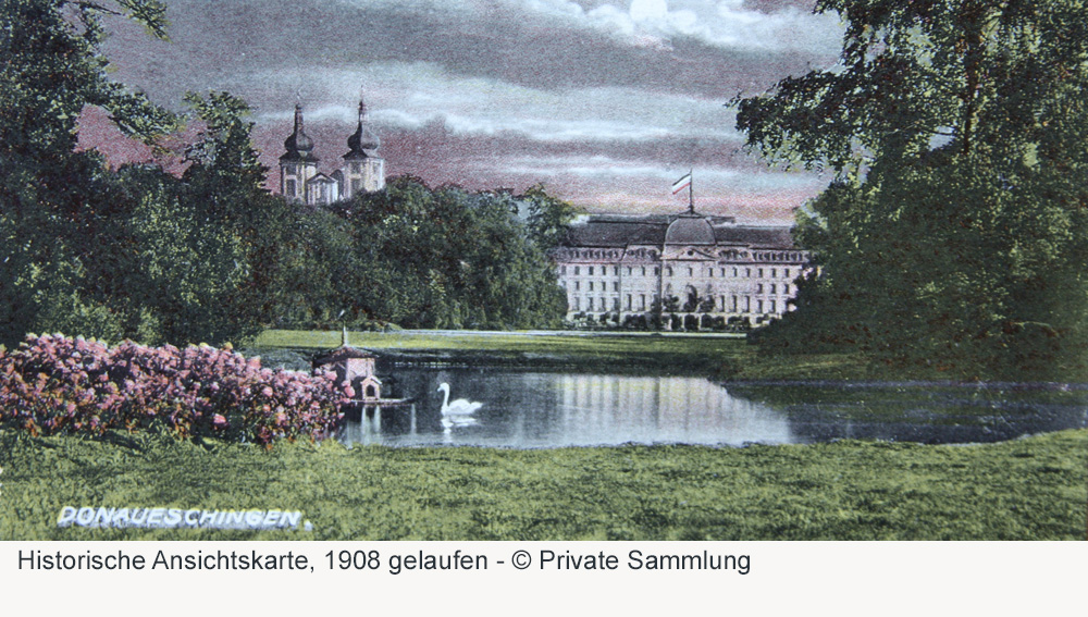 Schloss Donaueschingen (Fürstlich Fürstenbergisches Schloss) im Schwarzwald-Baar-Kreis