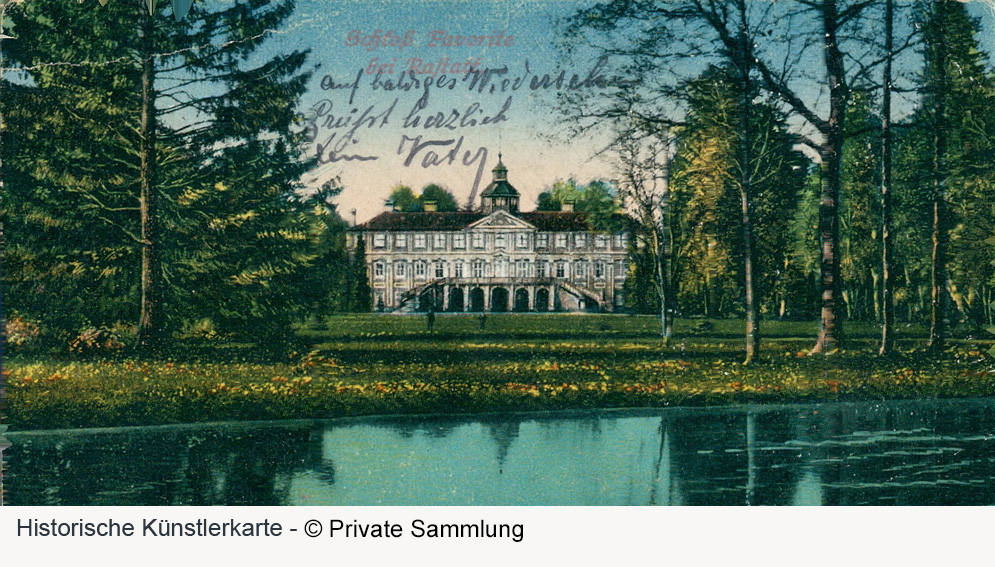 Schloss Favorite (Rastatt) im Landkreis Rastatt