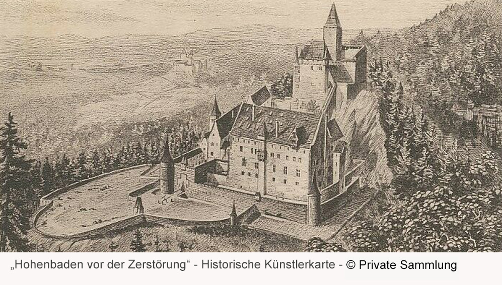 Altes Schloss Hohenbaden in Baden-Baden
