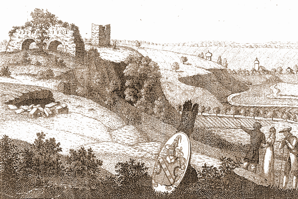 Burg Güssenburg (Burg Güssenberg) im Landkreis Heidenheim