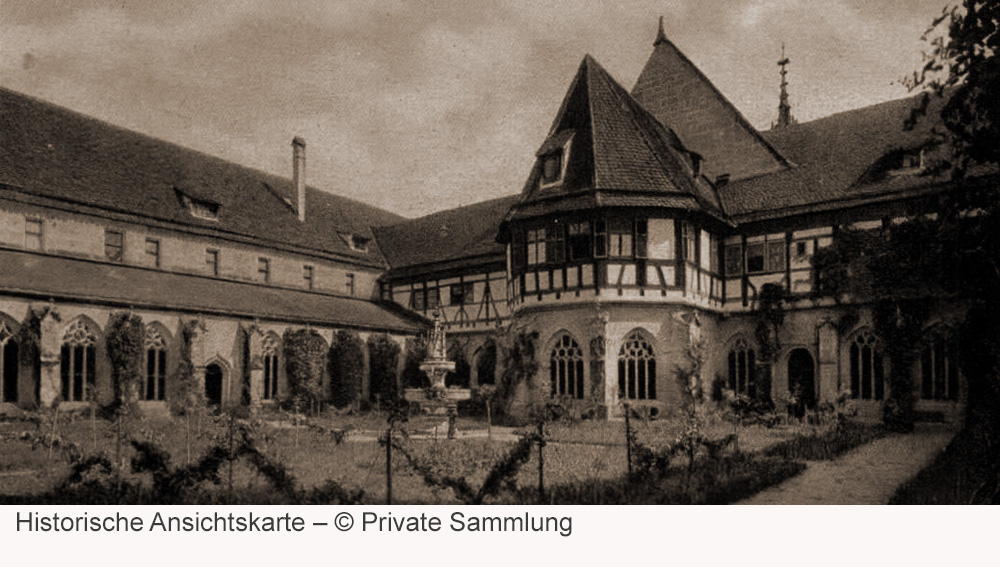 Schloss Bebenhausen (Kloster Bebenhausen) - Historische Ansichtskarte Schloss Bebenhausen (Kloster Bebenhausen) im Landkreis Tübingen