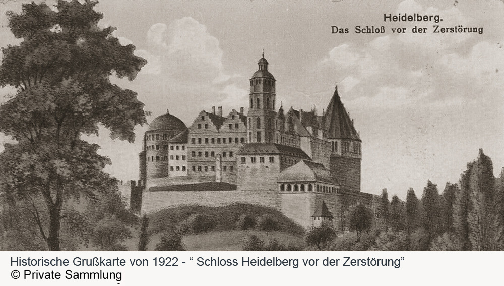 Schloss Heidelberg in Heidelberg