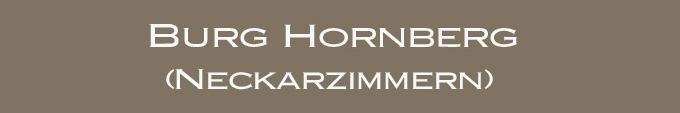 Überschrift Burg Hornberg (Neckarzimmern) im Neckar-Odenwald-Kreis