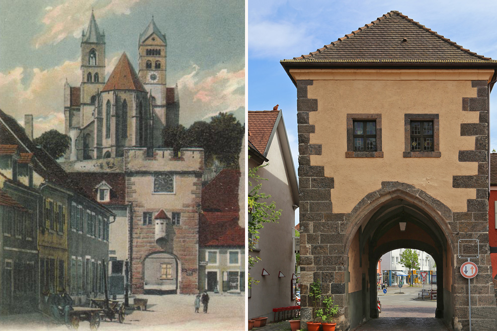 Stadtbefestigung Breisach am Rhein im Landkreis Breisgau-Hochschwarzwald