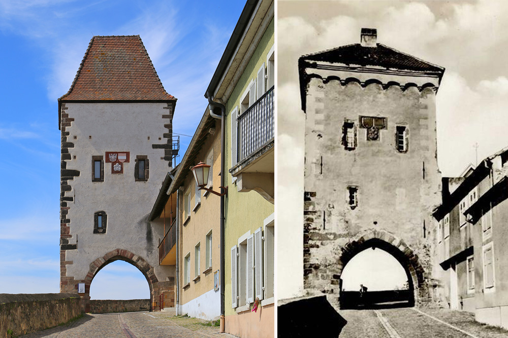 Stadtbefestigung Breisach am Rhein im Landkreis Breisgau-Hochschwarzwald