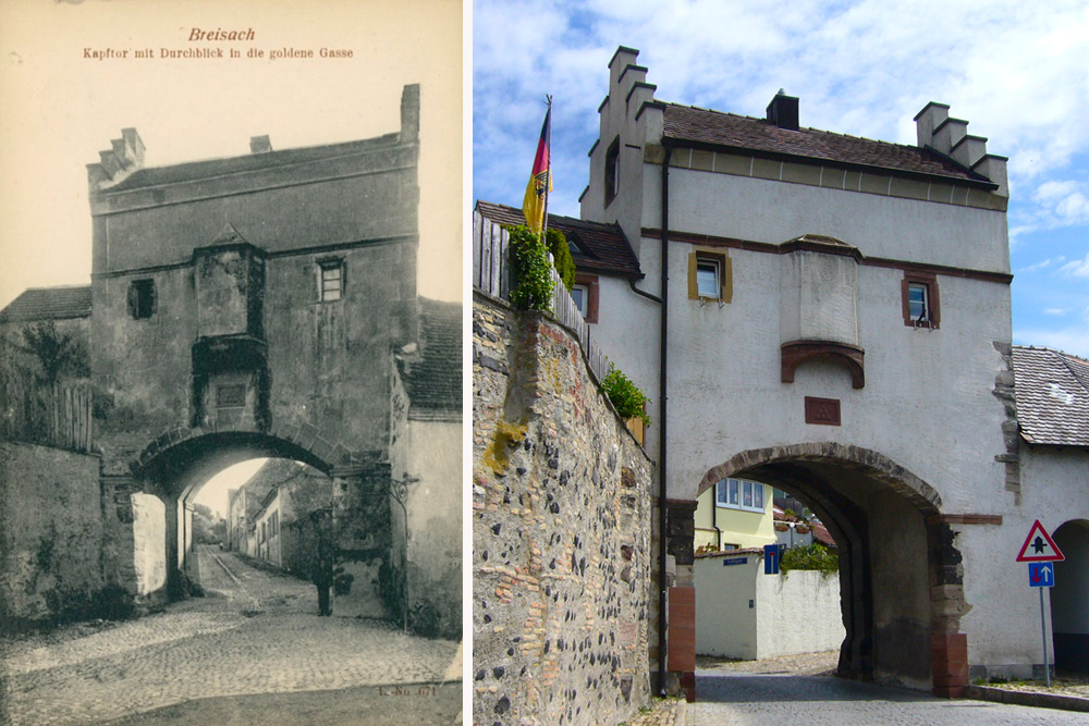 Stadtbefestigung Breisach am Rhein im Landkreis Breisgau-Hochschwarzwald