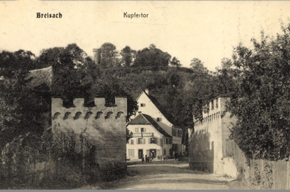 Stadtbefestigung Breisach am Rhein im Landkreis Breisgau-Hochschwarzwald