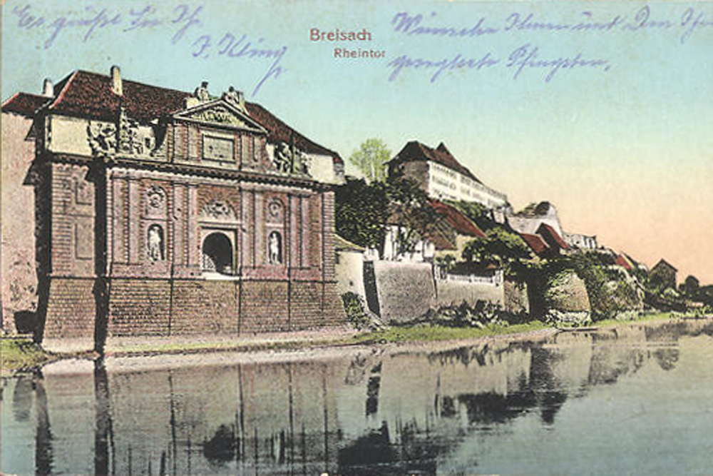 Stadtbefestigung Breisach am Rhein im Landkreis Breisgau-Hochschwarzwald