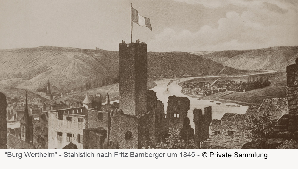 Burg Wertheim im Main-Tauber-Kreis