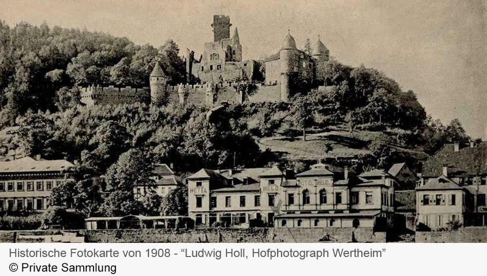 Burg Wertheim im Main-Tauber-Kreis