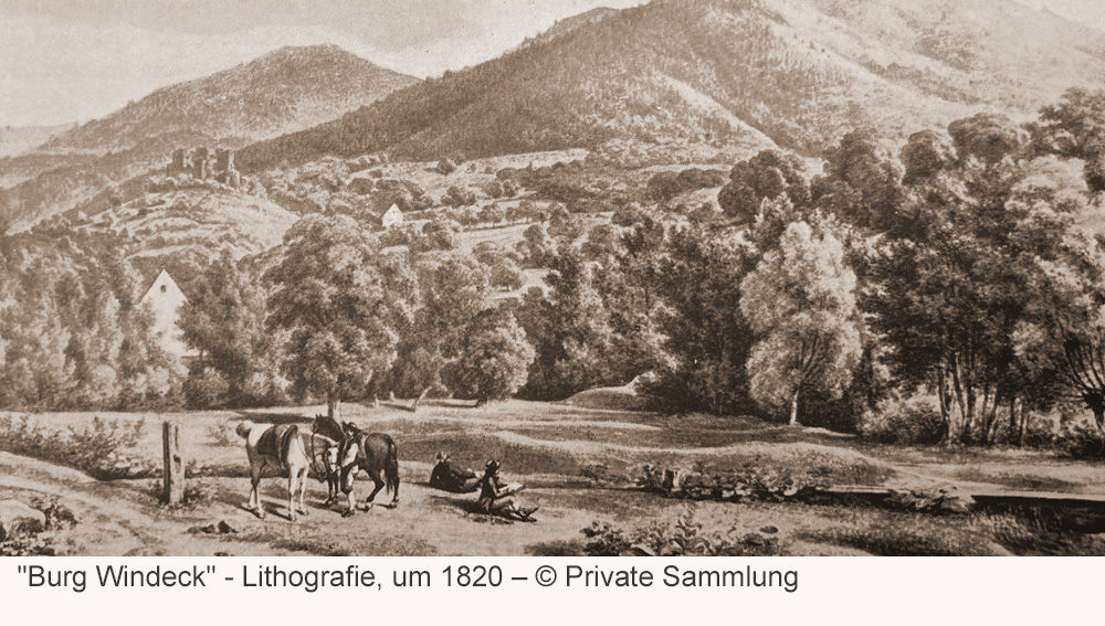 Burg Windeck (Bühl) (Burgruine Alt-Windeck) im Landkreis Rastatt