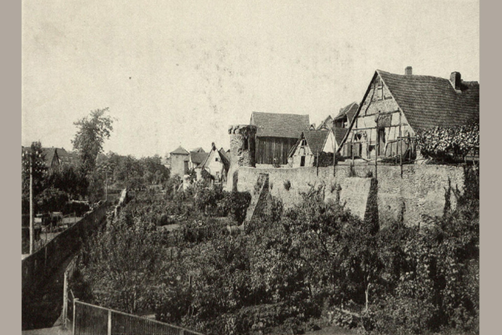Stadtbefestigung Wiesloch im Rhein-Neckar-Kreis