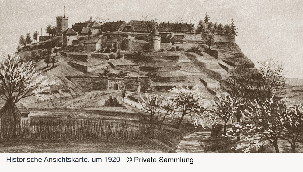 Festung Hohenasperg im Landkreis Ludwigsburg