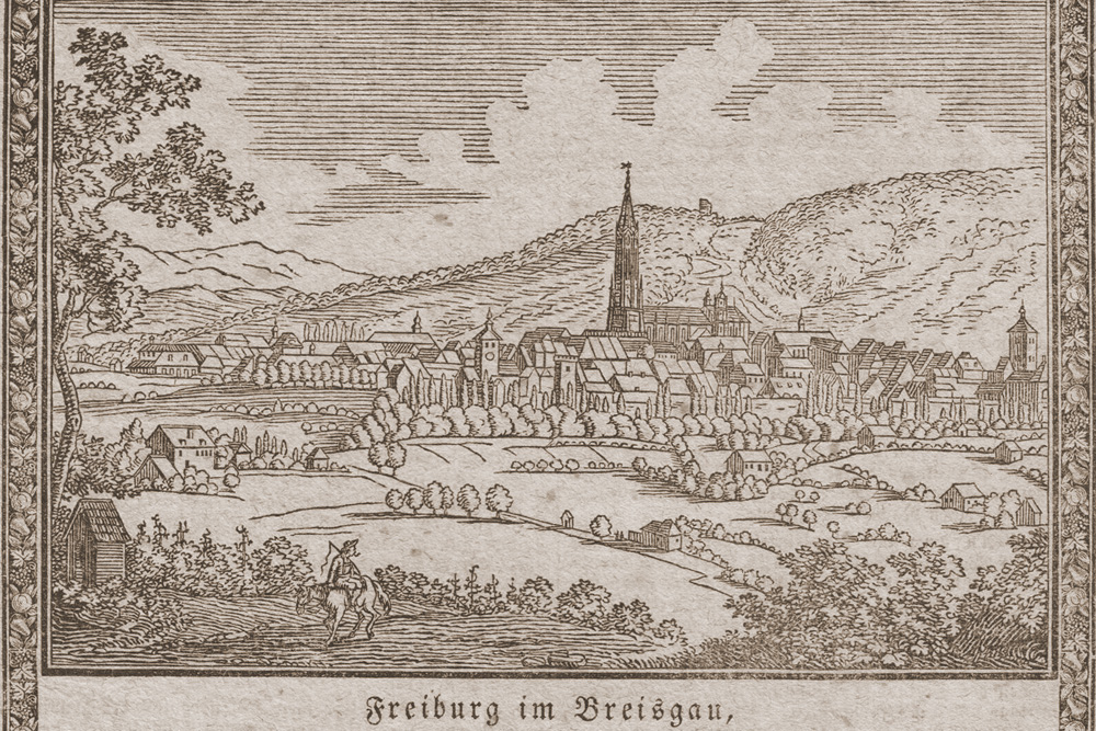 Stadtbefestigung Freiburg im Breisgau im Landkreis Breisgau-Hochschwarzwald