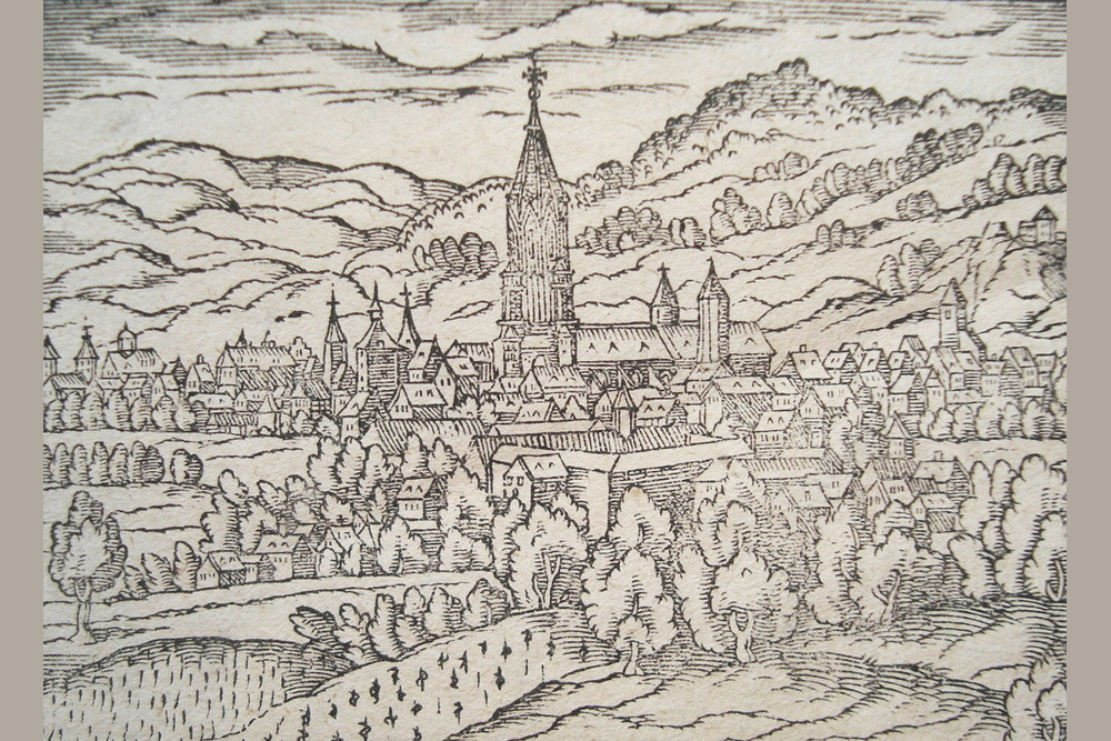 Stadtbefestigung Freiburg im Breisgau im Landkreis Breisgau-Hochschwarzwald