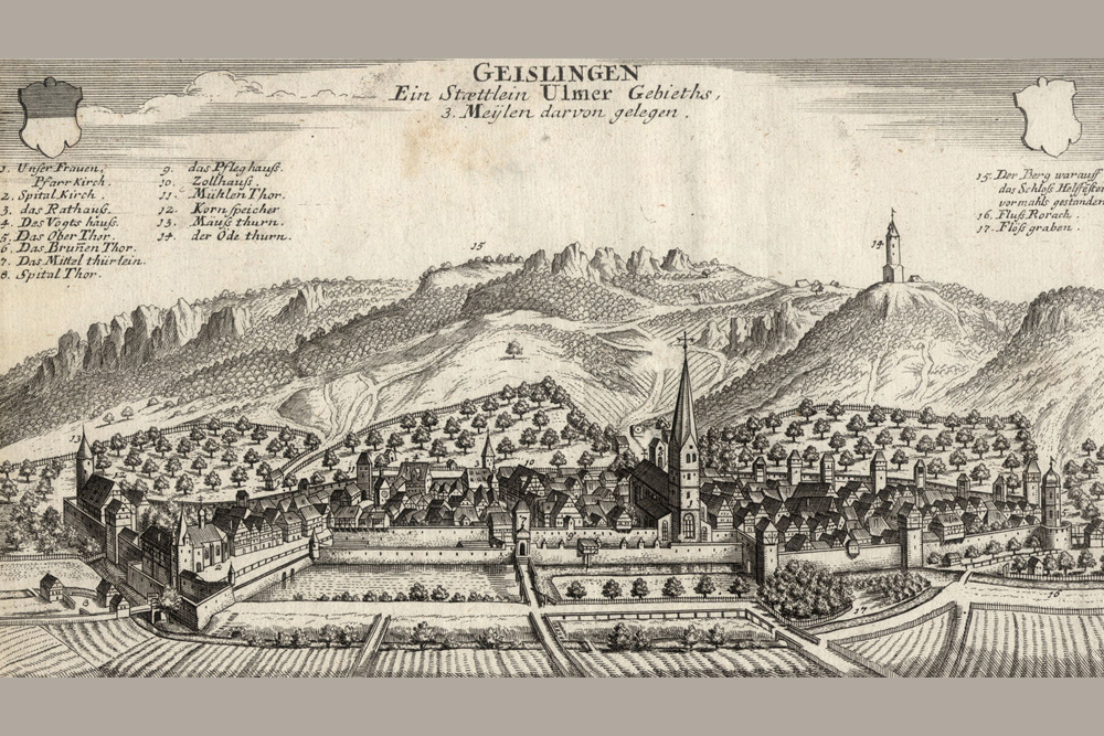 Stadtbefestigung Geislingen im Landkreis Göppingen