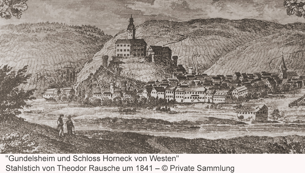 Schloss Horneck im Landkreis Heilbronn