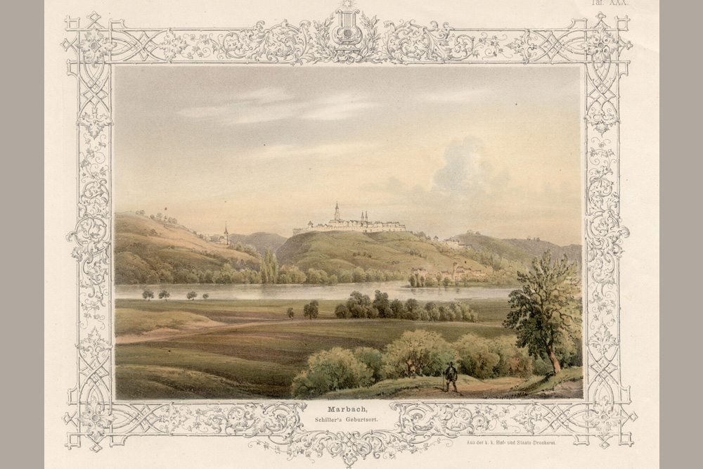 Stadtbefestigung Marbach am Neckar im Landkreis Ludwigsburg