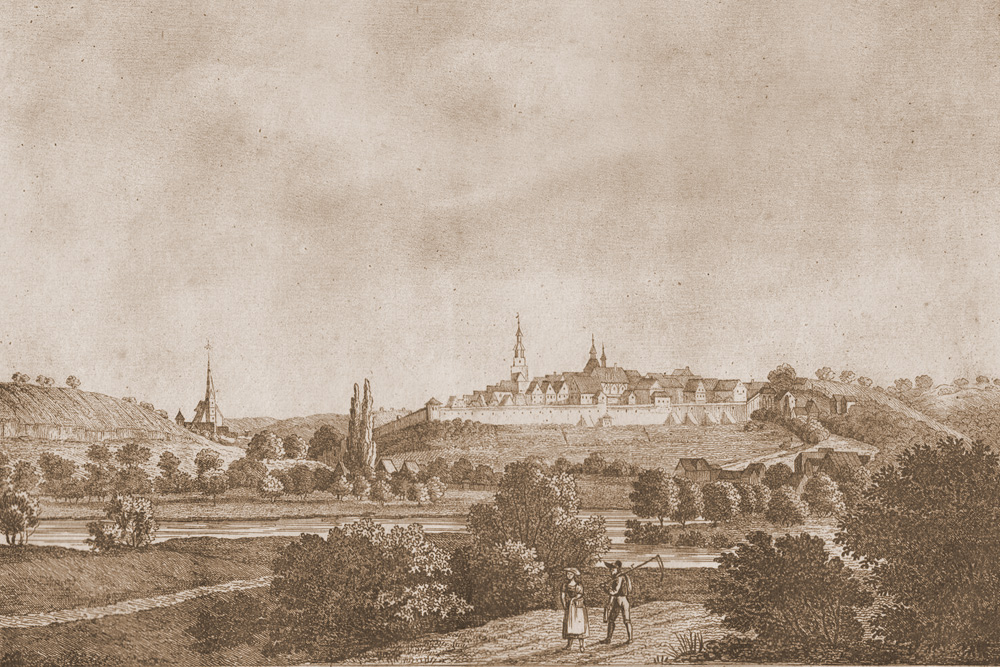 Stadtbefestigung Marbach am Neckar im Landkreis Ludwigsburg