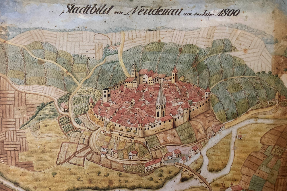 Stadtbefestigung Neudenau im Landkreis Heilbronn