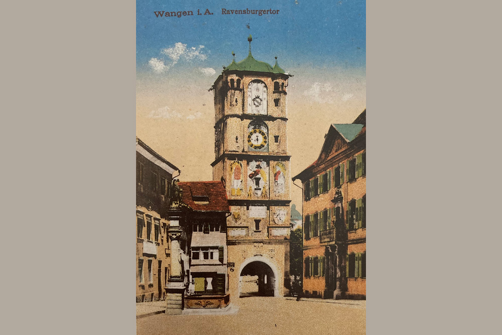 Stadtbefestigung Wangen im Allgäu im Landkreis Ravensburg