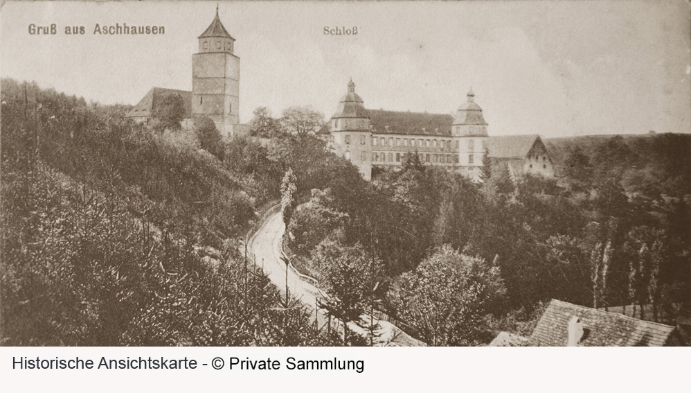 Schloss Aschhausen (Burg Aschhausen) im Hohenlohekreis
