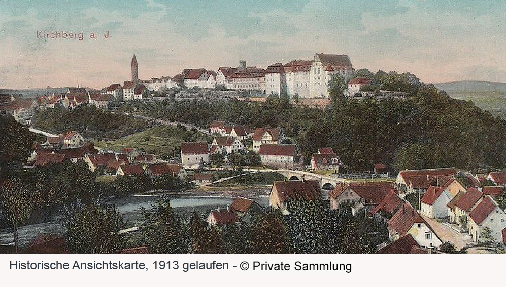 Schloss Kirchberg (Kirchberg an der Jagst) im Landkreis Schwäbisch Hall