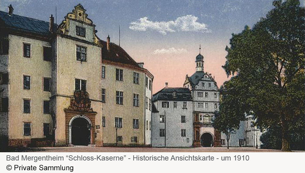 Schloss Mergentheim (Bad) (Deutschordensschloss) im Main-Tauber-Kreis