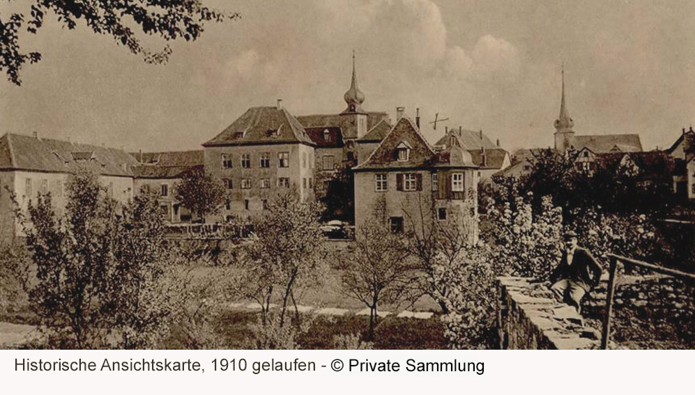 Schloss Schrozberg (Schrotzburg) im Landkreis Schwäbisch Hall