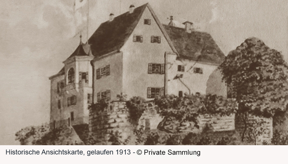 Schloss Hohenroden (Burgstall Schneggenroden) im Ostalbkreis