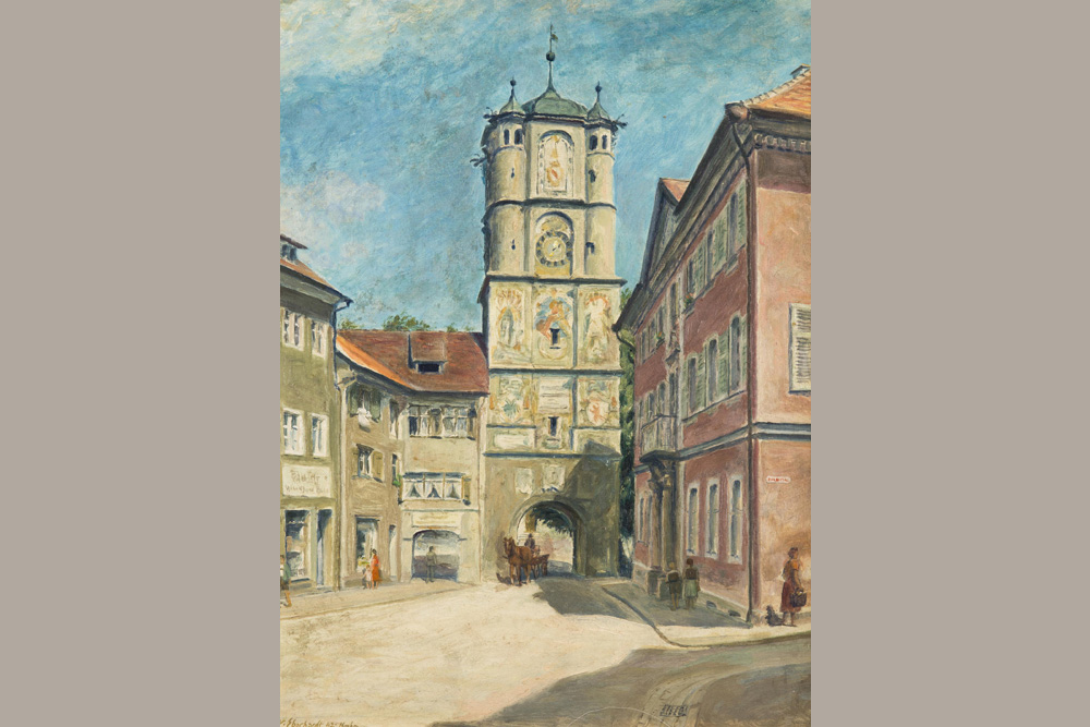 Stadtbefestigung Wangen im Allgäu im Landkreis Ravensburg
