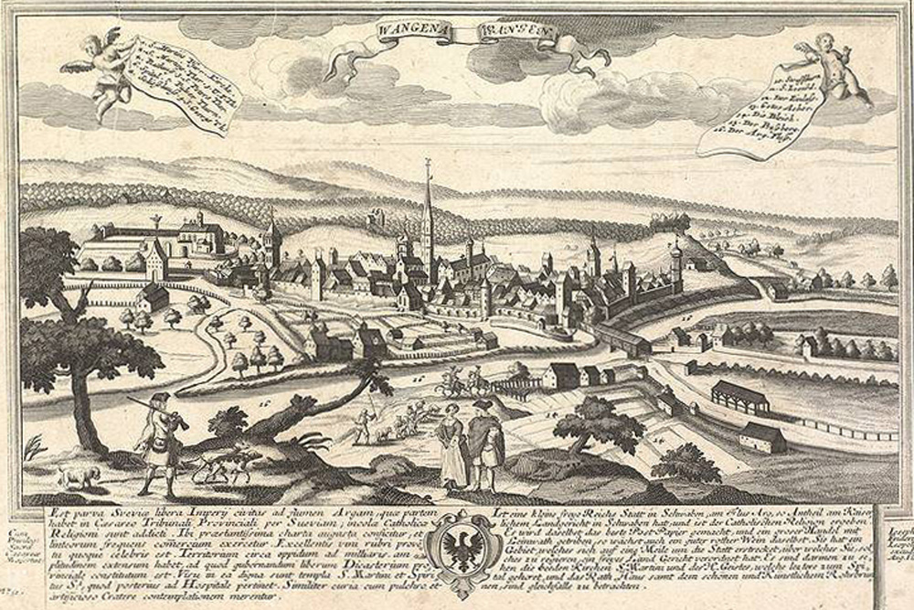 Stadtbefestigung Wangen im Allgäu im Landkreis Ravensburg