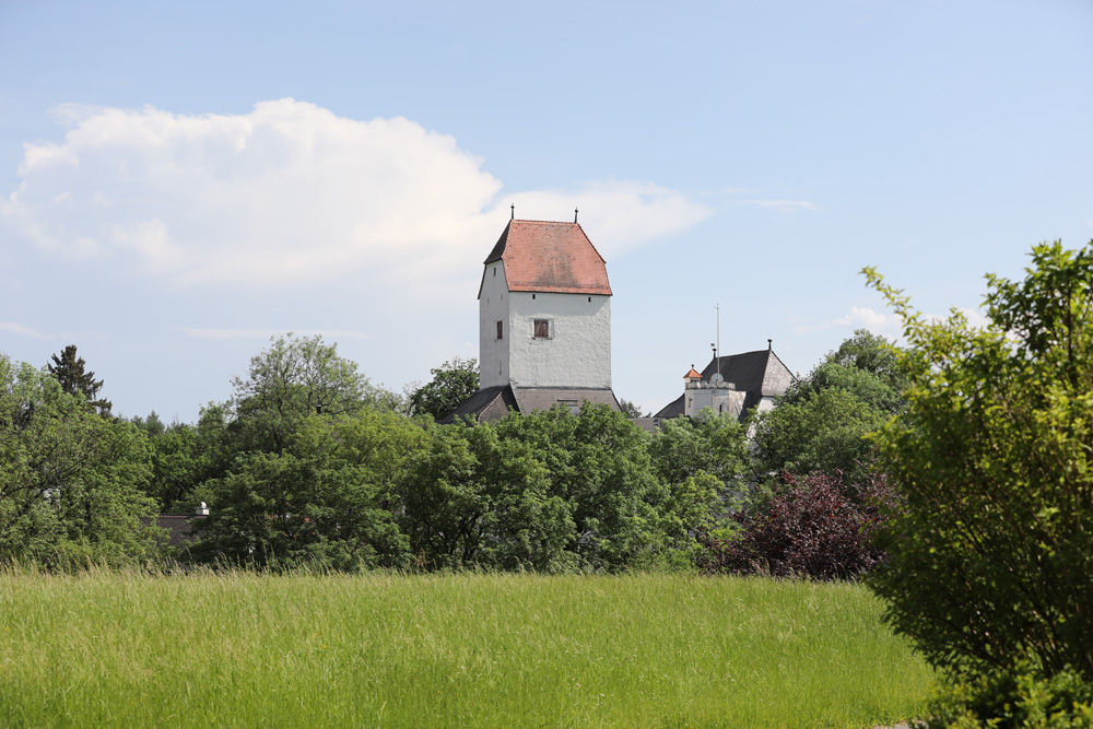 Burg Elkofen (Schloss Elkofen, Unterelkofen, Ölkofen) im Landkreis Ebersberg