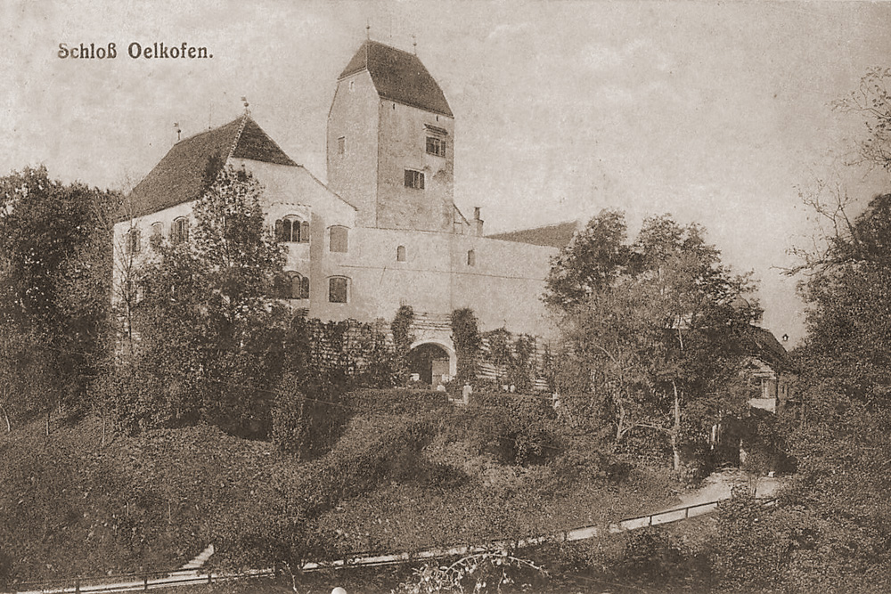 Burg Elkofen (Schloss Elkofen, Unterelkofen, Ölkofen) im Landkreis Ebersberg