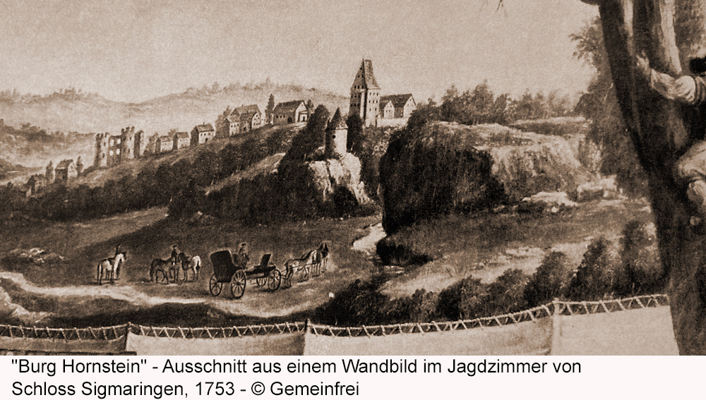 Burgruine Hornstein (Bingen) im Landkreis Sigmaringen