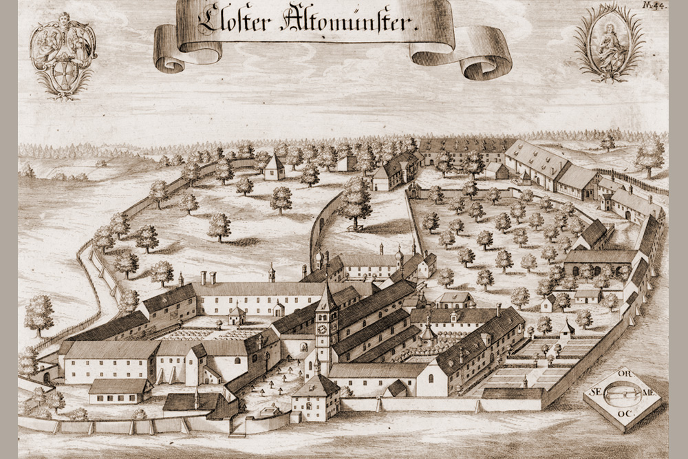 Kloster Altomünster (Kloster St. Alto und St. Birgitta) im Landkreis Dachau