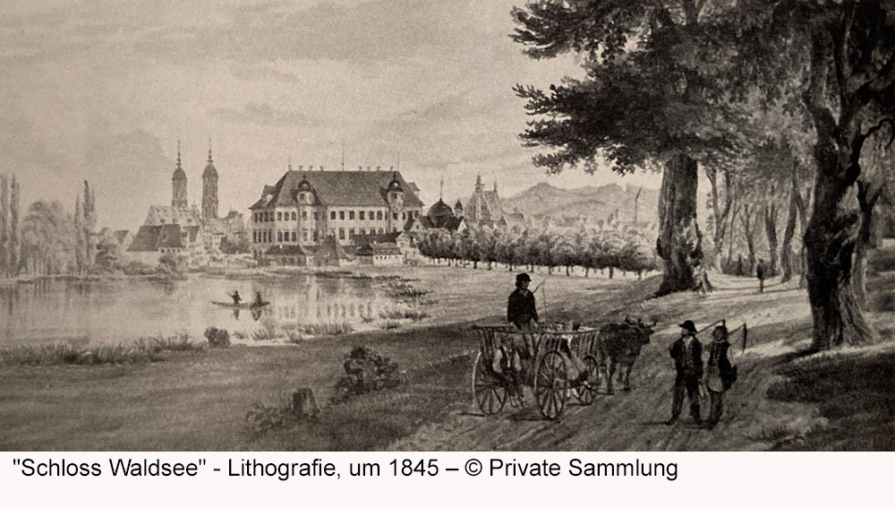 Wasserschloss Waldsee im Landkreis Ravensburg