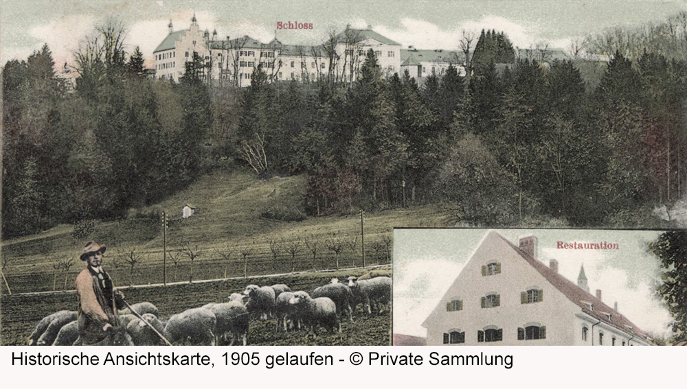 Schloss Zinneberg (Schloss Glana, Kloster Zinneberg) im Landkreis Ebersberg