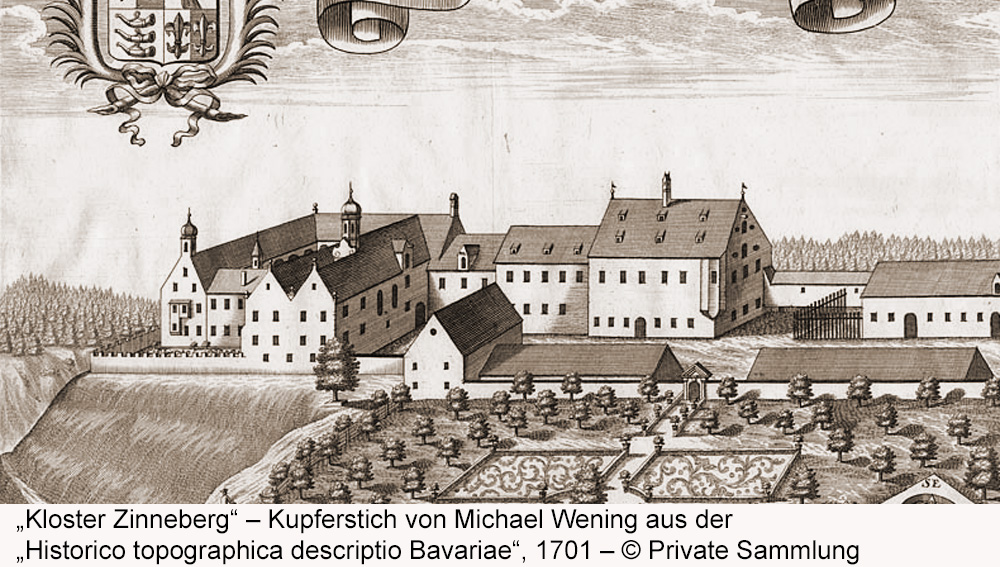 Schloss Zinneberg (Schloss Glana, Kloster Zinneberg) im Landkreis Ebersberg