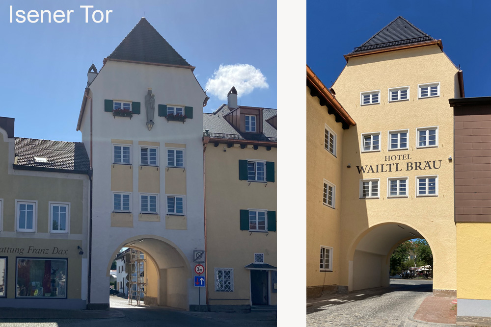 Stadtbefestigung Dorfen im Landkreis Erding