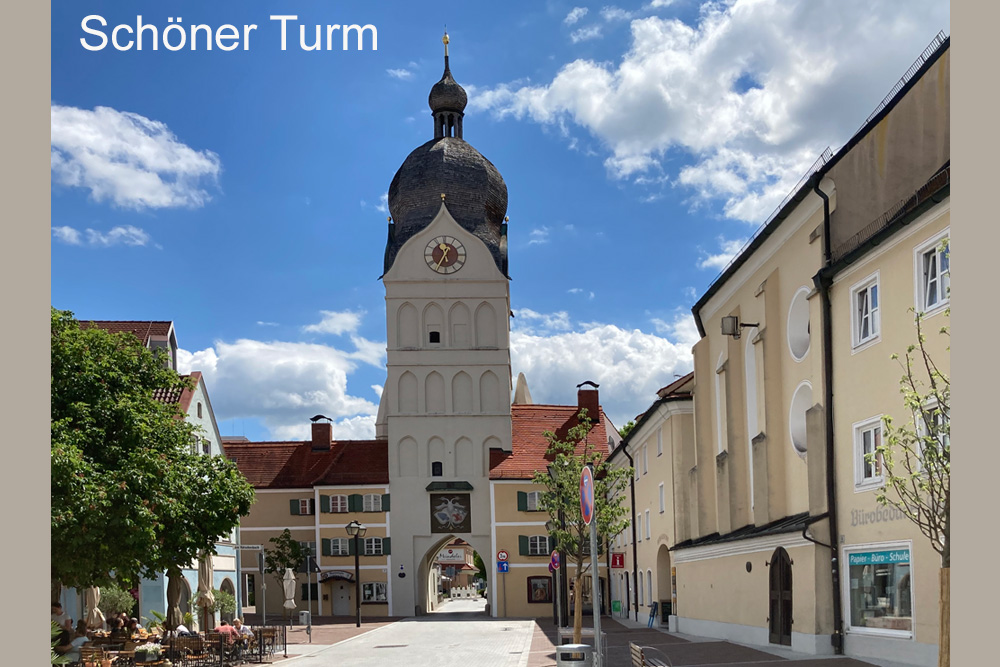 Stadtbefestigung Erding im Landkreis Erding