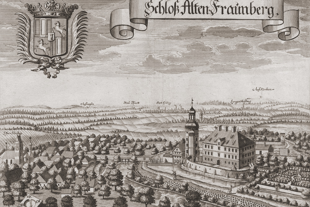 Schloss Fraunberg (Altfraunberg) im Landkreis Erding